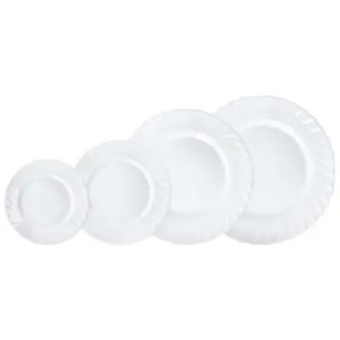 Assiette plate Trianon