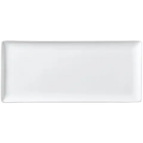 Plat de service San Marino, rectangulaire, porcelaine