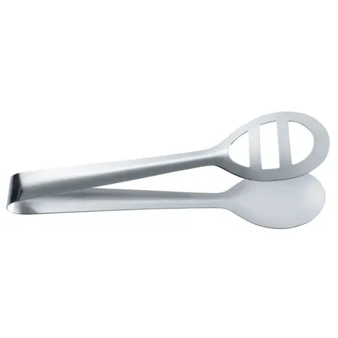 Pince de service buffet, inox, ovale