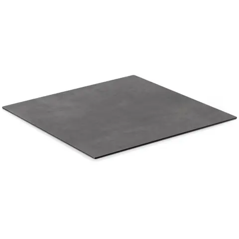 Plateau de table d'extérieur Lift carré, HPL, résistant aux intempéries