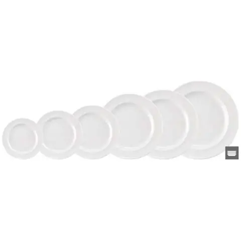 Assiette plate Rondon