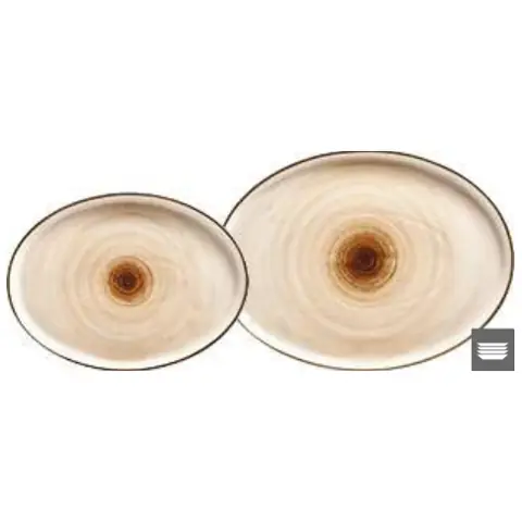 Plat ovale