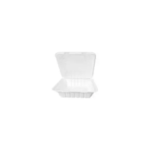Lunch box en canne à sucre rectangulaire Nature