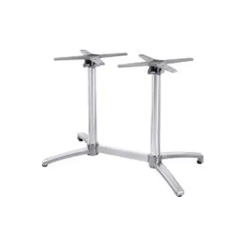 Double piètement de table d'extérieur pliable Taipa