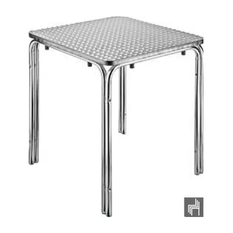 Table d'extérieur carrée empilable Limona