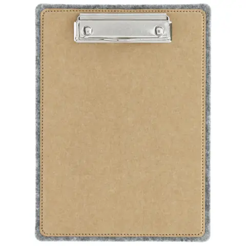 Porte-menu à pince Verdi A5, papier lavable et feutre