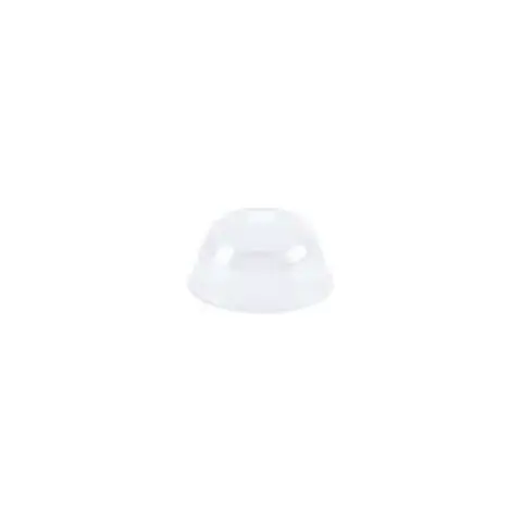 Couvercle pour gobelet boissons froides PLA avec trou pour paille