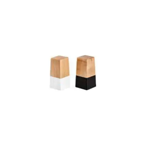 Set salière/poivrière carré conique Kayu