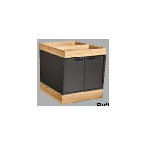 Table de buffet élément îlot petit avec portes Valinta