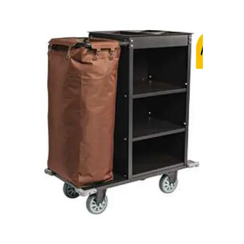 Chariot d'étage avec sac à linge Service